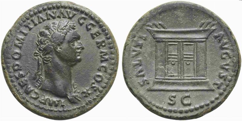 Domitian (81-96), As, Rome, Ad 83...