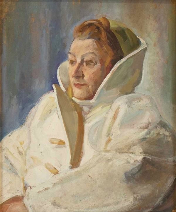 NINO BERTOLETTI - Ritratto di Pasquarosa, 1932...