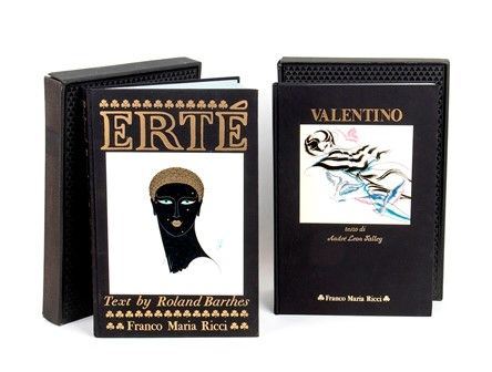 ERTÈ & VALENTINO
DUE LIBRI CON COFANETTO
Anni ‘90...  - Auction Fashion & Luxury - Militaria e Ordini Cavallereschi - Memorabilia e Fotografia Antica - Bertolami Fine Art - Casa d'Aste