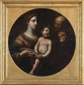 SCUOLA CENTRO ITALIANA, PRIMA META&#8217; DEL XVII SECOLO - Sacra Famiglia...