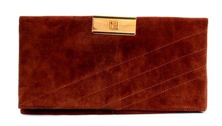 FENDI
POCHETTE IN CAMOSCIO
Anni ‘70...  - Asta Fashion & Luxury - Militaria e Ordini Cavallereschi - Memorabilia e Fotografia Antica - Bertolami Fine Art - Casa d'Aste