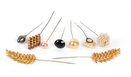LOTTO DI SPILLONI DA CAPPELLI
Anni ‘30 / ‘50...