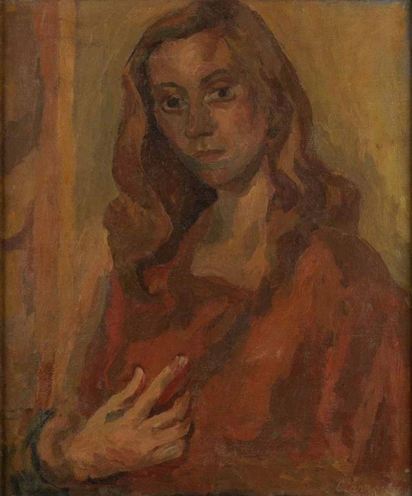 ARNOLDO CIARROCCHI
Civitanova Marche, 1916 - 2004 - Ritratto di ragazza...