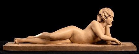 NUDO scultura...  - Auction Arti Decorative del '900 - Bertolami Fine Art - Casa d'Aste