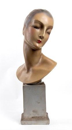 BUSTO FEMMINILE DA NEGOZIO(uso personale)...  - Auction Fashion & Luxury - Militaria e Ordini Cavallereschi - Memorabilia e Fotografia Antica - Bertolami Fine Art - Casa d'Aste