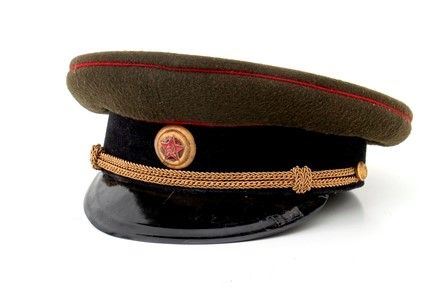 URSS, seconda metà XX sec, Berretto di servizio da generale...