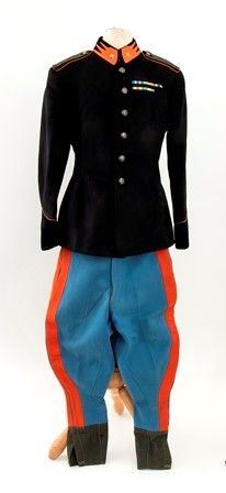 Italia, Regno, inizi XX sec, Uniforme m.1903 da maresciallo dei cavalleggeri di...