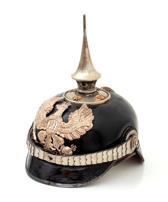 Germania (Prussia) ,  Pickelhaube da ufficiale del genio...