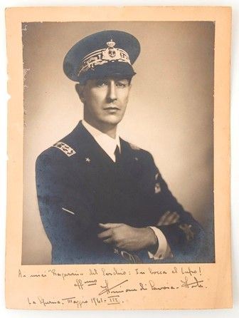 Italia, secondo quarto XX sec. Aimone di Savoia, terzo duca d'Aosta, Re di Croa...  - Auction Fashion & Luxury - Militaria e Ordini Cavallereschi - Memorabilia e Fotografia Antica - Bertolami Fine Art - Casa d'Aste