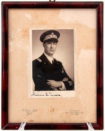 -Italia, secondo quarto XX sec. Aimone di Savoia,terzo duca d'Aosta e Re di Cro...  - Asta Fashion & Luxury - Militaria e Ordini Cavallereschi - Memorabilia e Fotografia Antica - Bertolami Fine Art - Casa d'Aste