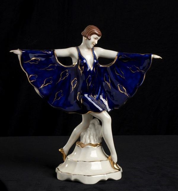Ballerina in blu...