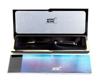 Montblanc Meisterstuck, penna a sfera...  - Auction GIOIELLI, OROLOGI, ARGENTI, ANTICHI AVORI, ICONE E ALTRI OGGETTI D’ARTE E DA COLLEZIONE Tra i gioielli, un lascito ereditario posto all’incanto in favore dell’Istituto Sant’Antonio di Padova Basilica del Santo. - Bertolami Fine Art - Casa d'Aste