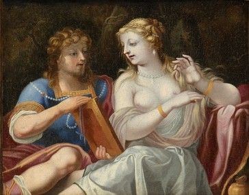 Rinaldo e Armida...  - Auction Dipinti, disegni, sculture e oggetti di antiquariato dal XV al XIX secolo - Bertolami Fine Art - Casa d'Aste