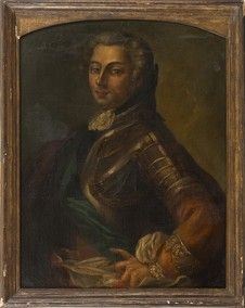 SCUOLA FRANCESE, PRIMA META&#8217; DEL XVIII SECOLO : Ritratto di gentiluomo in armatura...  - Auction Dipinti, disegni, sculture e oggetti di antiquariato dal XV al XIX secolo - Bertolami Fine Art - Casa d'Aste