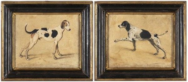 SCUOLA FRANCESE, XVIII SECOLO (da Charles Lebrun) : Cani da caccia, Coppia di dipinti...  - Auction Dipinti, disegni, sculture e oggetti di antiquariato dal XV al XIX secolo - Bertolami Fine Art - Casa d'Aste