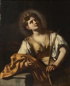 Francesco Solimena - Santa Caterina d'Alessandria...