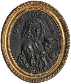 XIX SECOLO : Placca con ritratto di Carlo Maratti...  - Auction Dipinti, disegni, sculture e oggetti di antiquariato dal XV al XIX secolo - Bertolami Fine Art - Casa d'Aste