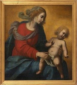 Mario Balassi : Madonna con Bambino...  - Asta Dipinti, disegni, sculture e oggetti di antiquariato dal XV al XIX secolo - Bertolami Fine Art - Casa d'Aste