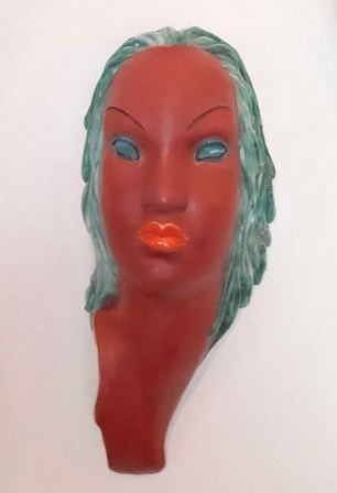 LA FIAMMA-IVOS PACETTI,ALBISOLA - TESTA IN CERAMICA...