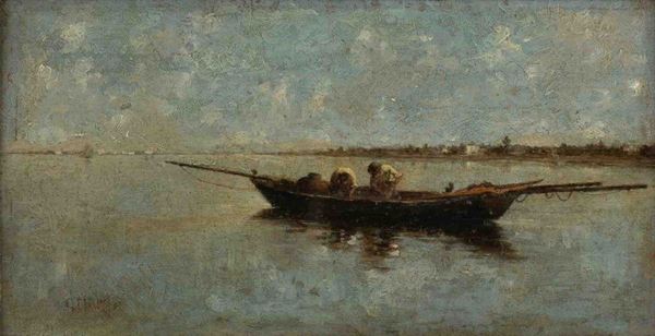 GUGLIELMO CIARDI
Venezia, 1842 - 1917 - Marina veneta, 1895...