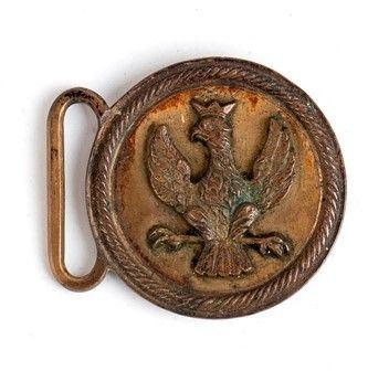 Rara fibbia da ufficiale dell’esercito Estense 1840 circa...  - Auction Fashion & Luxury, Gioielli, Memorabilia, Militaria, Medaglie e Ordini Cavallereschi - Bertolami Fine Art - Casa d'Aste