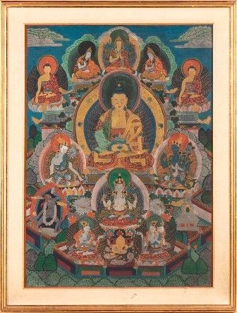 THANGKA
Tibet, XX secolo...