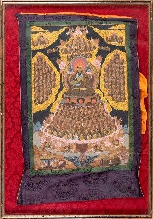 THANGKA
Tibet, 20th secolo...  - Auction Arte Asiatica e Bonsai - Bertolami Fine Art - Casa d'Aste