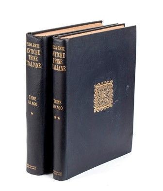 RICCI ELISA
‘ANTICHE TRINE ITALIANE’
1908...