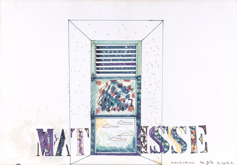 Omaggio a Matisse, 1970
