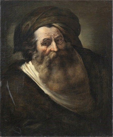 Testa di carattere con turbante ...  - Asta Dipinti, disegni, sculture e oggetti di antiquariato dal XV al XIX secolo - Bertolami Fine Art - Casa d'Aste