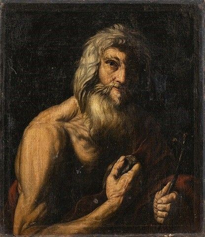 Jusepe  de Ribera - San Girolamo Penitente, copia da Jusepe de Ribera...
