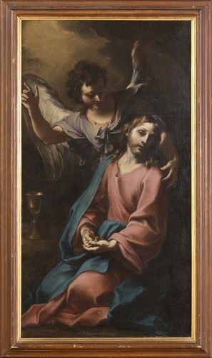 STEFANO MATTIA LEGNANO, DETTO IL LEGNANINO (Milano, 1661 -1713) - Cristo nell'orto degli ulivi...