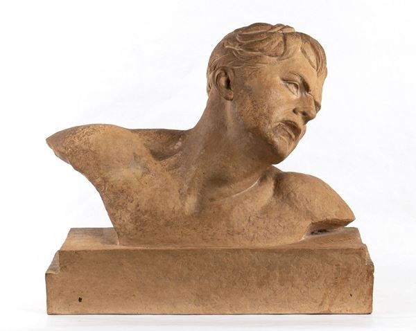 DEMETER CHIPARUS
Dorohoi, 1886 - Parigi, 1947 : Busto di uomo...  - Auction ARTE MODERNA E CONTEMPORANEA DAL XIX AL XXI SECOLO Con una sezione dedicata all’arte a Roma tra le due guerre - Bertolami Fine Art - Casa d'Aste