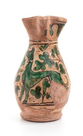 BOCCALE TRILOBATO
Viterbo, seconda metà del XIV secolo...  - Auction Archeologia: dalla Preistoria al Medioevo con una selezione di letteratura archeologica. - Bertolami Fine Art - Casa d'Aste