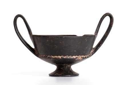 KANTHAROS ETRUSCO IN BUCCHERO
Fine del VII - inizi del VI secolo a.C....