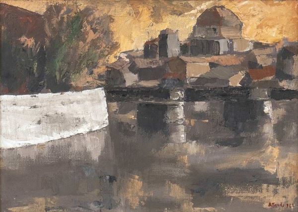 UGO ATTARDI
Sori, 1923 - Roma, 2006 : Lungotevere, 1992-93...  - Auction ARTE MODERNA E CONTEMPORANEA DAL XIX AL XXI SECOLO Con una sezione dedicata all’arte a Roma tra le due guerre - Bertolami Fine Art - Casa d'Aste