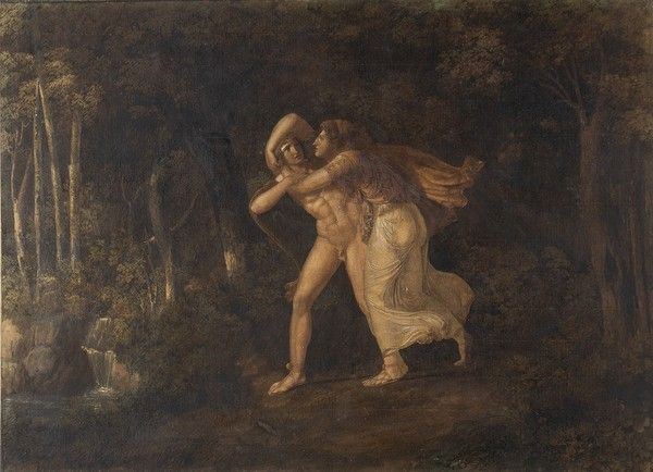 PELAGIO PALAGI (Bologna, 1775 - 1860) - L'amore di Piramo e Tisbe...