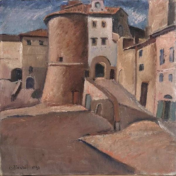 ALBERTO ZIVERI
Roma, 1908 - 1990 : Vallerano, 1930...  - Auction ARTE MODERNA E CONTEMPORANEA DAL XIX AL XXI SECOLO Con una sezione dedicata all’arte a Roma tra le due guerre - Bertolami Fine Art - Casa d'Aste