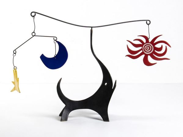 ALEXANDER CALDER (AFTER)
Lawnton, 1898 - New York, 1976 : Black Elephant, 1973-2002 circa...  - Auction ARTE MODERNA E CONTEMPORANEA DAL XIX AL XXI SECOLO Con una sezione dedicata all’arte a Roma tra le due guerre - Bertolami Fine Art - Casa d'Aste