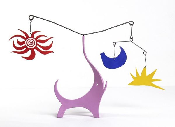 ALEXANDER CALDER (AFTER)
Lawnton, 1898 - New York, 1976 : Pink Elephant, 1973-2002 circa...  - Auction ARTE MODERNA E CONTEMPORANEA DAL XIX AL XXI SECOLO Con una sezione dedicata all’arte a Roma tra le due guerre - Bertolami Fine Art - Casa d'Aste