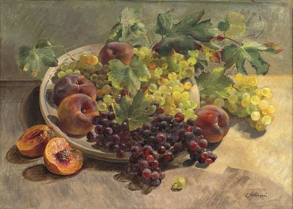 CARLO PERINDANI
Milano, 1899 - Capri, 1986 : Natura morta di frutta...  - Auction ARTE MODERNA E CONTEMPORANEA DAL XIX AL XXI SECOLO Con una sezione dedicata all’arte a Roma tra le due guerre - Bertolami Fine Art - Casa d'Aste