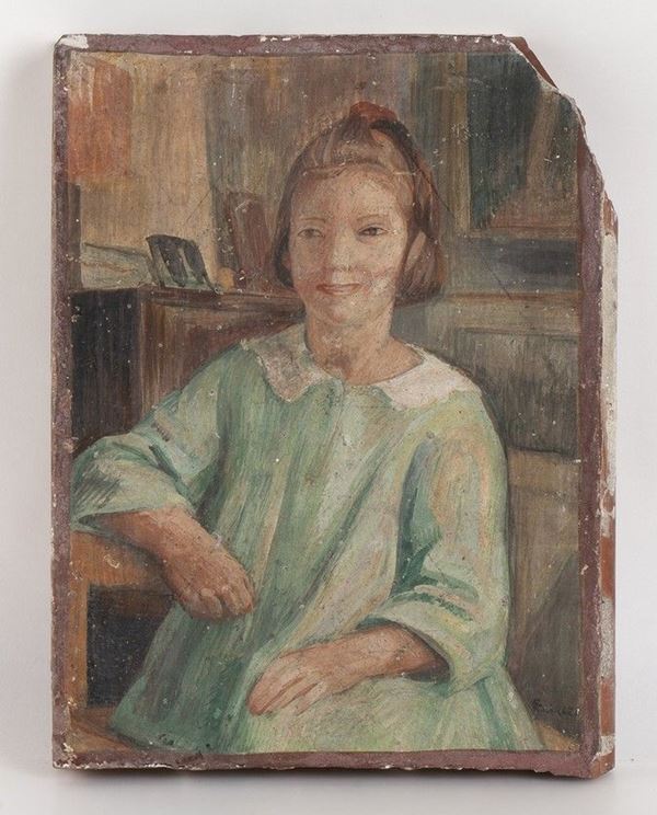 FERRUCCIO FERRAZZI
Roma, 1891 - 1978 - Ritratto di bambina...