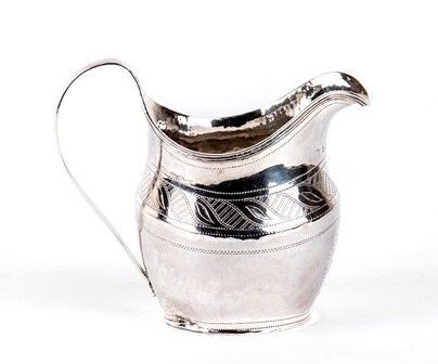 Bricco da Latte Inglese Georgiano in Argento