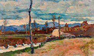 Mino Maccari - Paesaggio