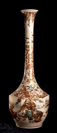 GRANDE VASO IN CERAMICA SATSUMA
Giappone, periodo Meiji
...  - Auction Arte Asiatica e Tribale - Bertolami Fine Art - Casa d'Aste