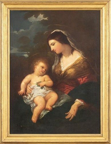 Pietro Berrettini Pietro da Cortona - Vergine con Bambino...