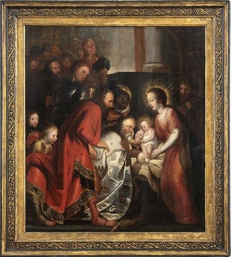 Peter Paul Rubens : Adorazione dei Magi...  - Asta Dipinti, disegni e sculture dal XV al XIX secolo. - Bertolami Fine Art - Casa d'Aste