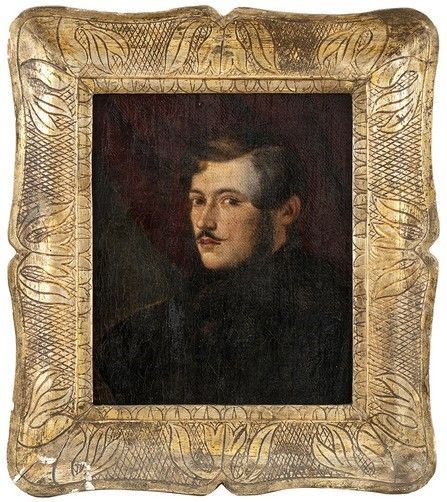 Ritratto di giovane gentiluomo...  - Auction Dipinti, disegni e sculture dal XV al XIX secolo. - Bertolami Fine Art - Casa d'Aste
