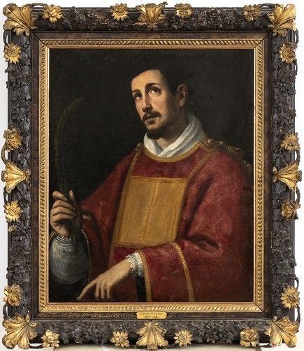 CERCHIA DI LODOVICO CARDI, DETTO IL CIGOLI (Cigoli di San Miniato, 1559 - Roma, 1613) - Santo Stefano martire...