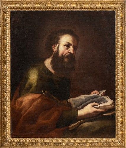 Antonio Zanchi - San Paolo con spada e libro...